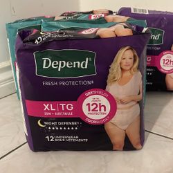 DEPEND FRESH PROTECTION XL