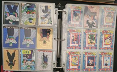 Dragonball Z / X-Men Cards
