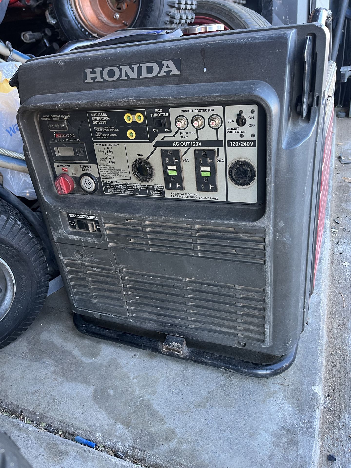 Honda 7000 Generator/Inverter Is $1000 Today Only!!!!