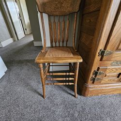 Carved Oak Chair