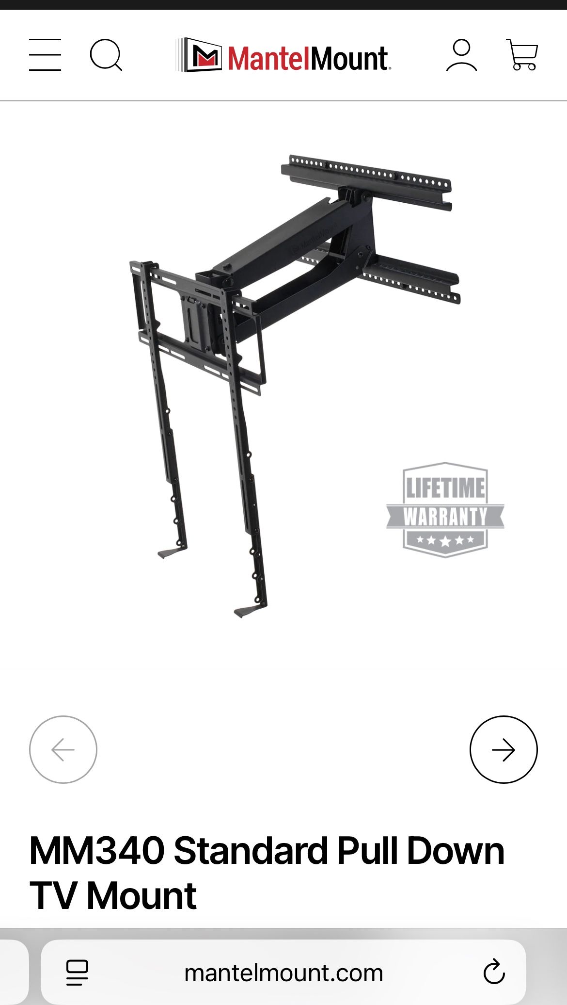 Mantel Mount
