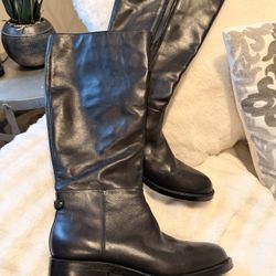 Sam Edelman Tall Leather Boots Size 9 