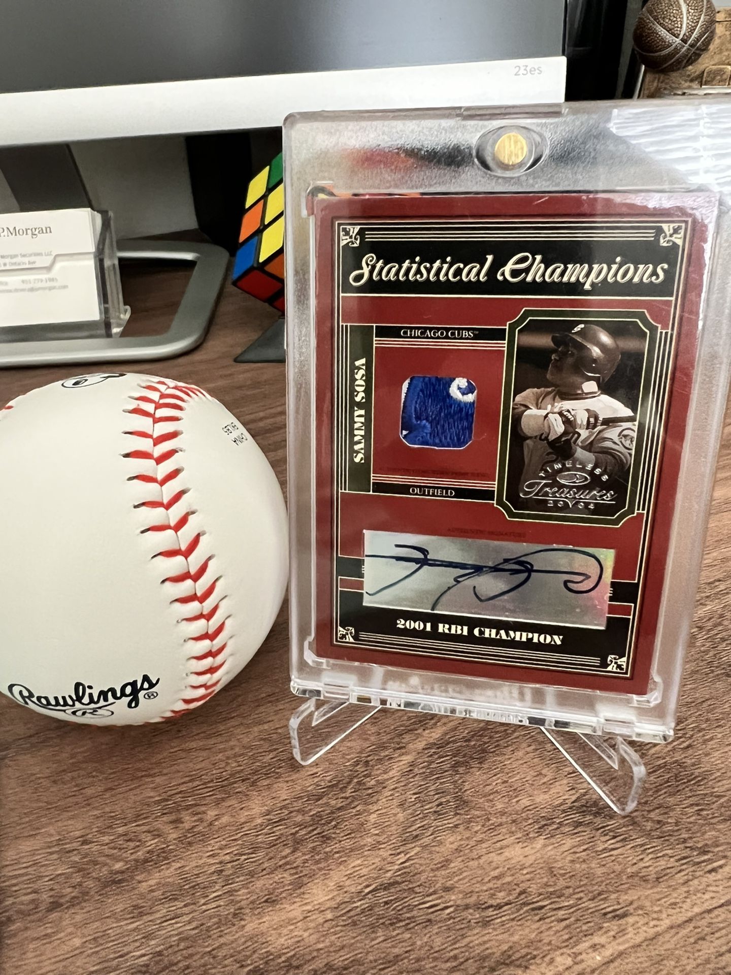 Sammy Sosa Statistical Champions 2001