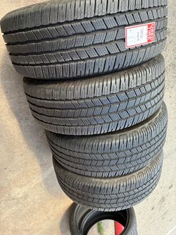 Set of 4 Semi New Michelin Defender Tires $500 Installed and Balanced Located at 1305 Preston Ave Pasadena Tx 77503