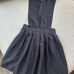 French Toast Size 10 Girls Black Dress Jumper 