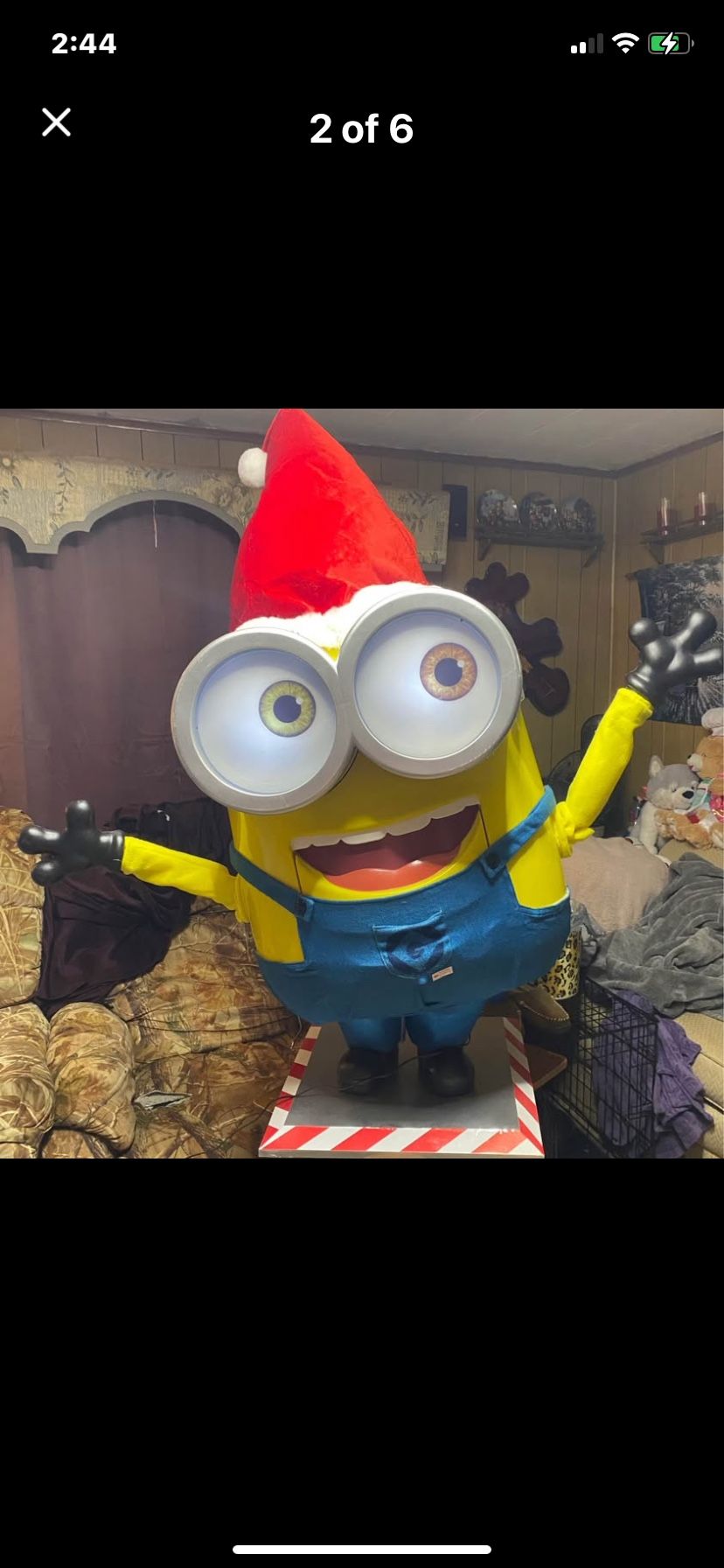 3.5 Ft Animated Minion