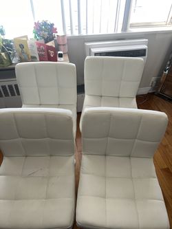 White Bar Stools