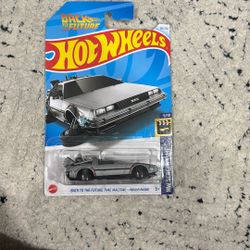 Back to the future Hot wheel good condition for $20