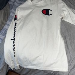 Champion Shirt Long sleeve Size Adult Small
