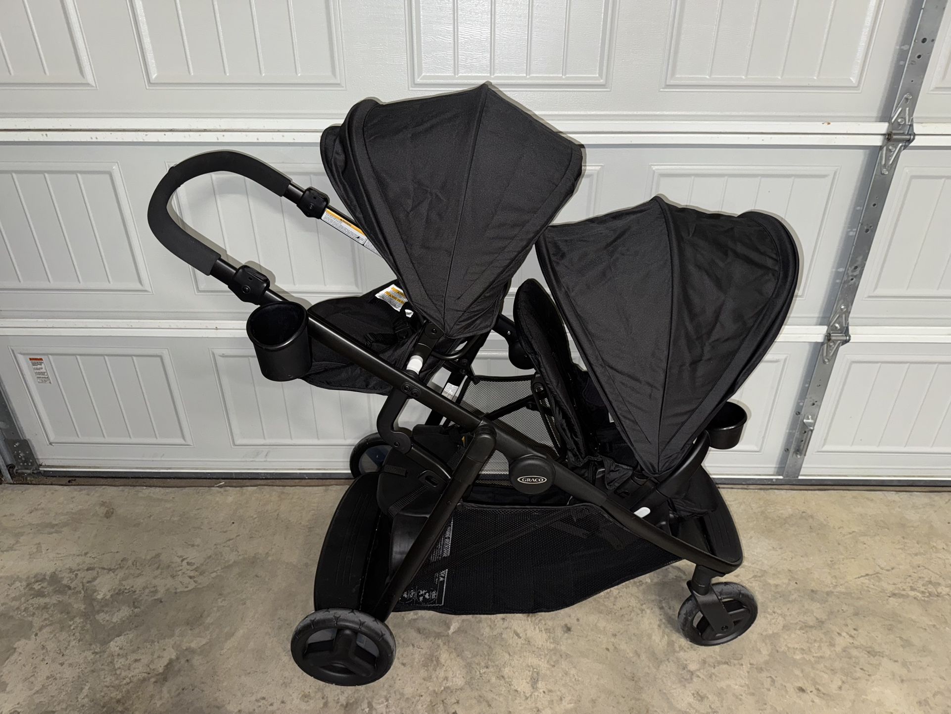 Infant Graco Ready To Grow Double Stand Stroller Car Seat Graco Ready Grow  Duo Lx Stroller Graco Ready2Grow LX Double Stroller