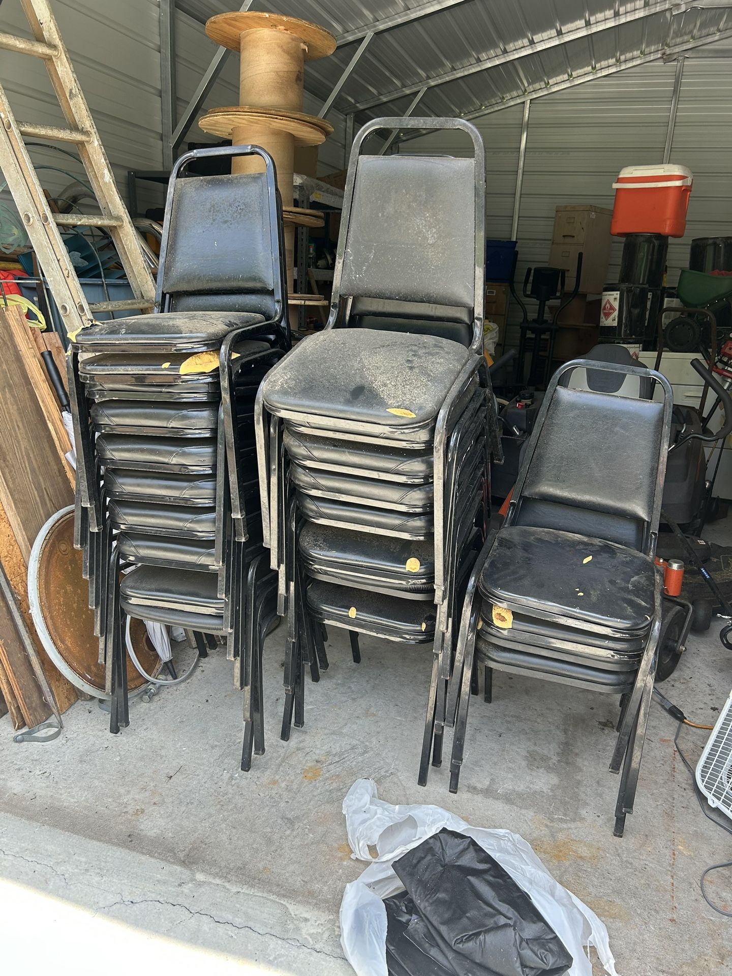 24 Leather Chairs, Read Below ⬇️