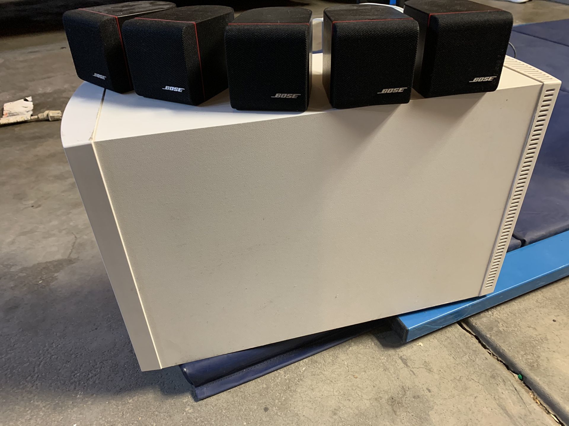 Bose subwoofer and speakers only