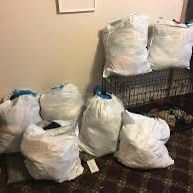 11 Good Clean Condition Bags full of Clothes and Shoes for Kids and Adults NO Select No Choose All $100