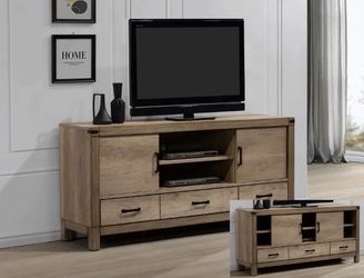 Light Brown 68" TV Stand