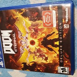 Doom Eternal Deluxe Edition For Ps4