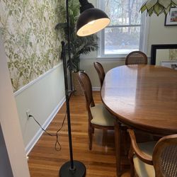 Black Iron Reading Lamp