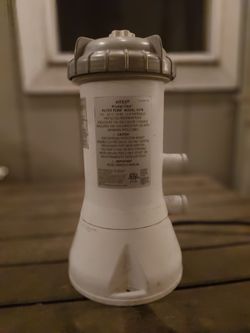 Above ground pool pump