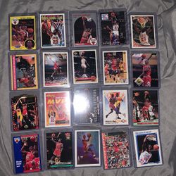 Michael Jordan Collector Cards And SI COVER