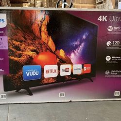 HD80 65” Philips Smart 4k Led Uhd Tv