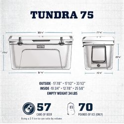 Yeti Tundra 75 Cooler