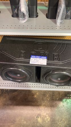Q Bomb Car speaker