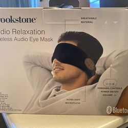 Audio wireless relaxation mask