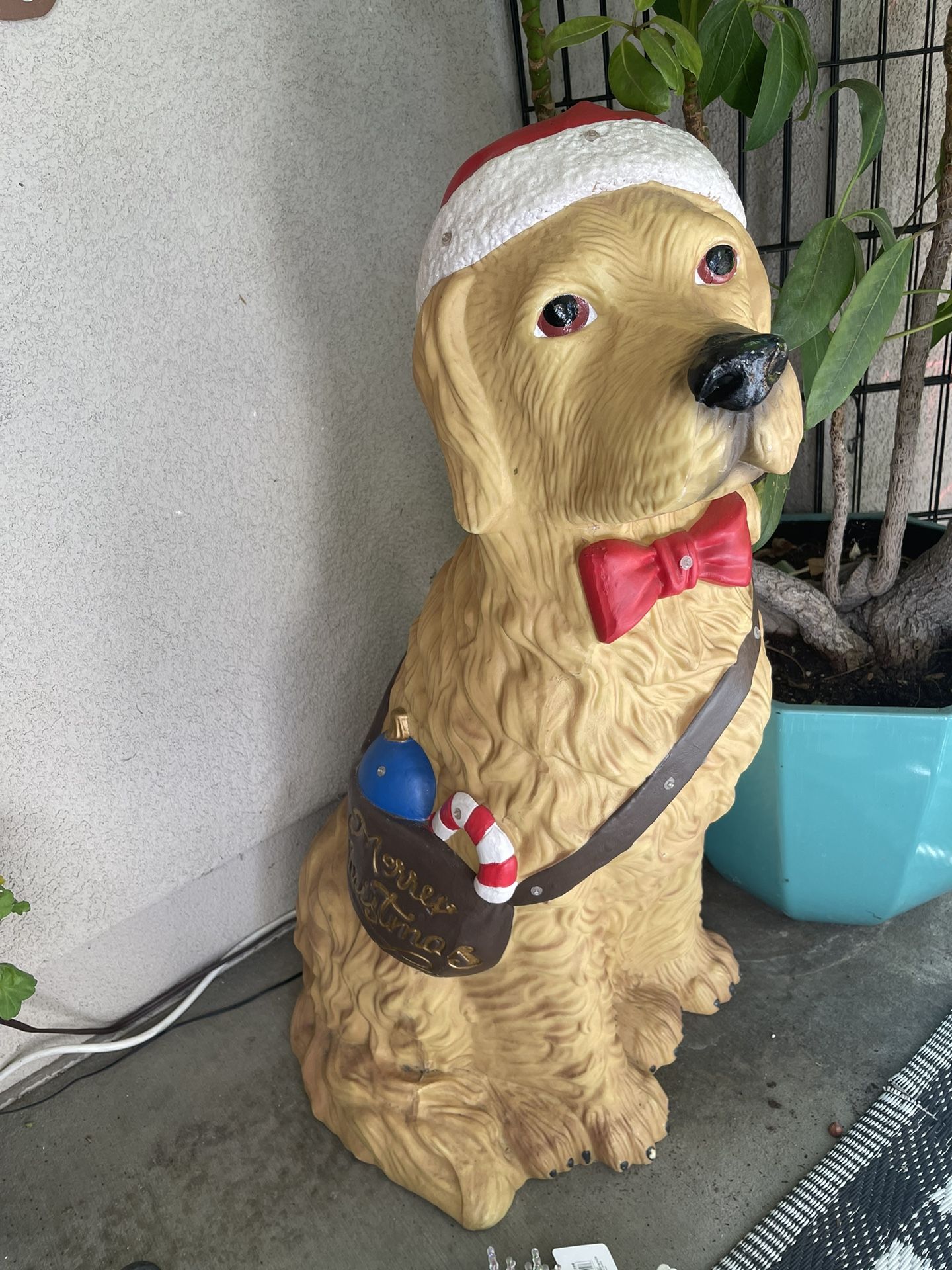 Golden Retriever, Christmas Light Up Decor