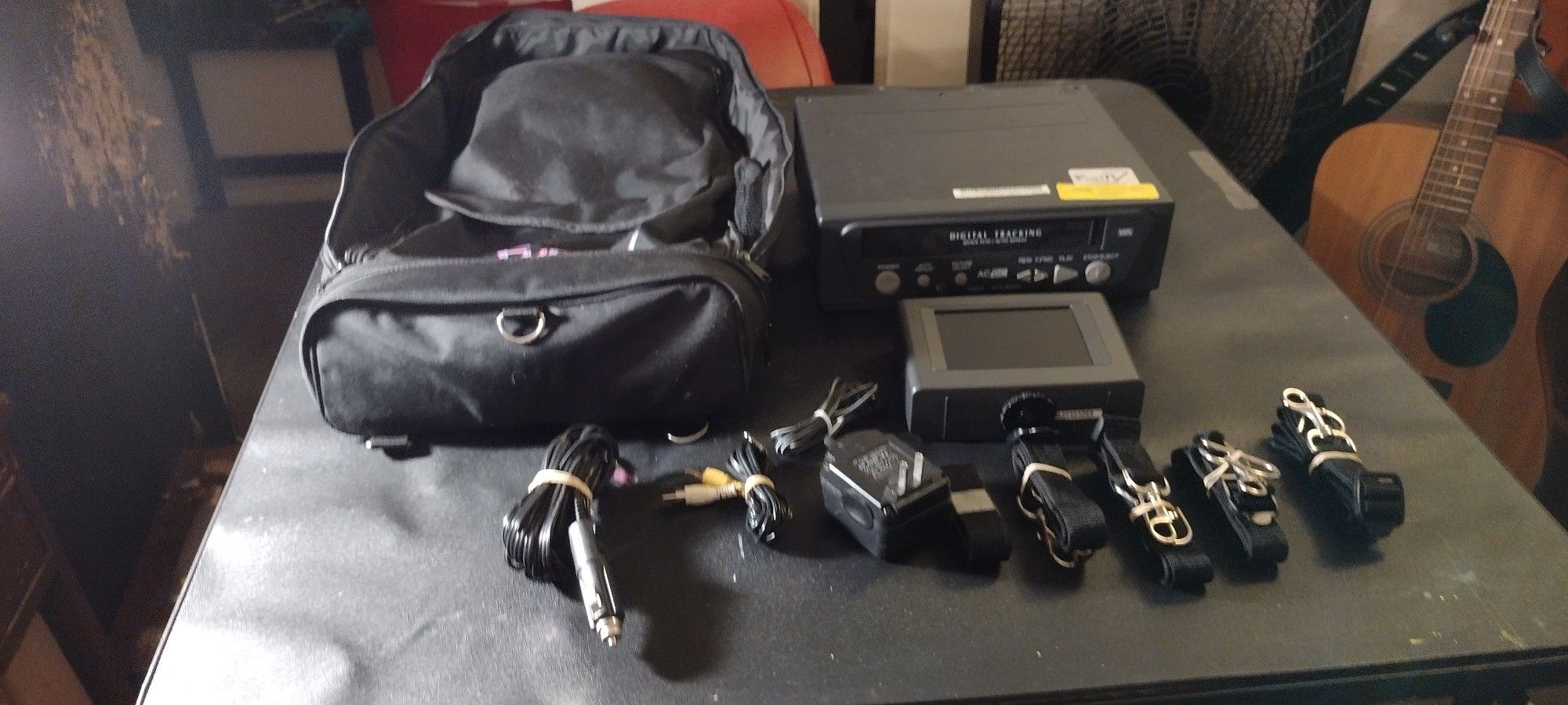 Vintage Fun TV Portable Vhs Player For Cars, Home , Or Office