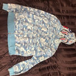 Baby Blue Bape Jacket