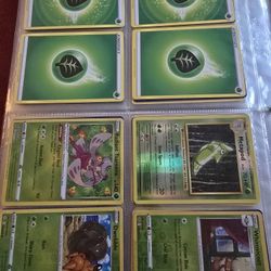 Grass Type Assorted Pokemon Cards