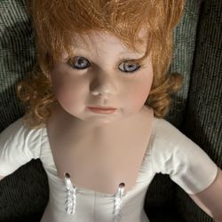 Vintage Thelma Resch Porcelain Doll