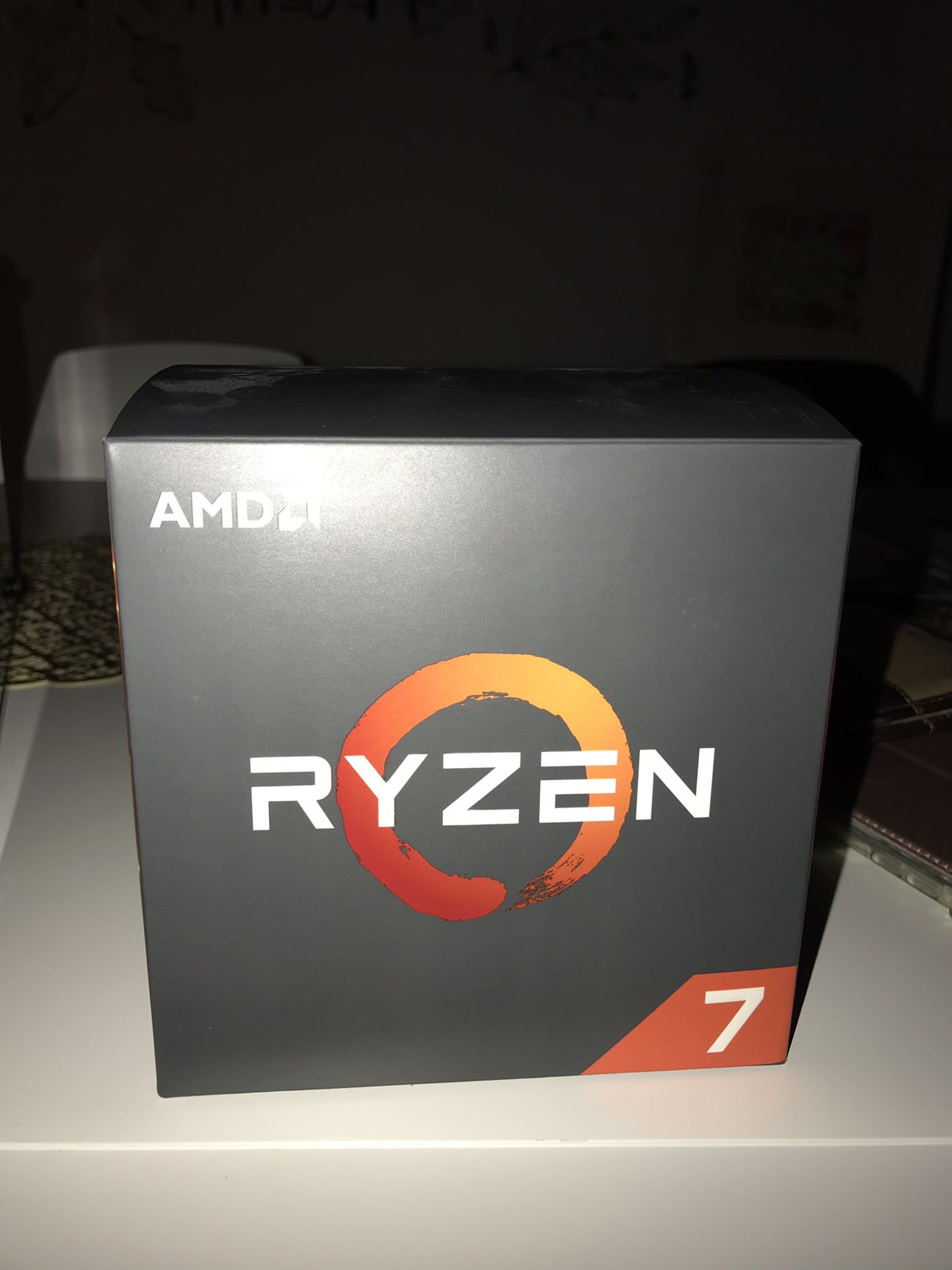 AMD Ryzen 7 2700x processor with Wrath RGB Cooler