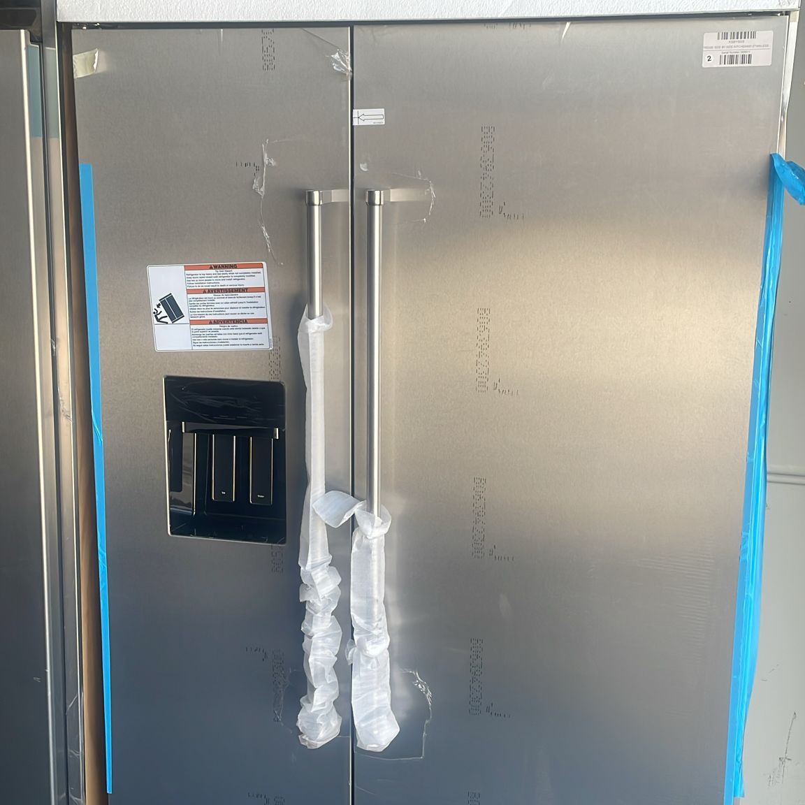 Refrigerator Build in 48 Inch Kitchen Aid 