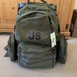 Akmax Military Backpack + Free Water Pack