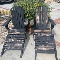 Adirondack chairs