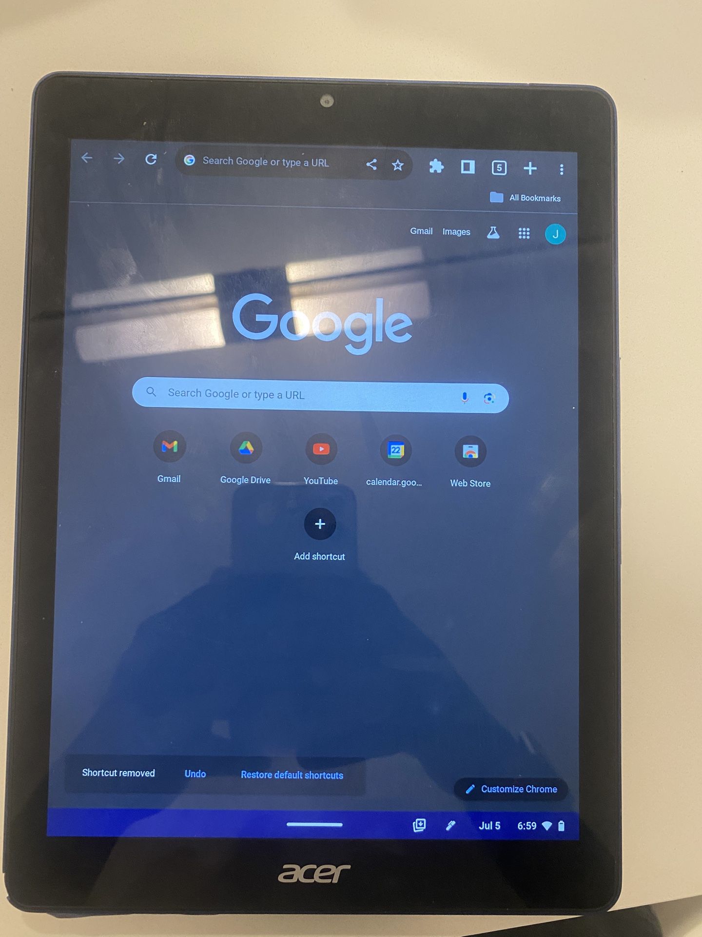 Acer Chrome Tablet
