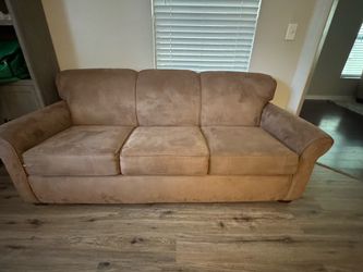 Brown Sleeper Sofa / Pullout Couch – $250