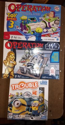 GAMES: Operation & Trouble