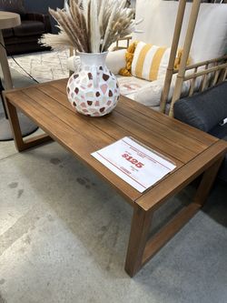 Wood Coffee Table