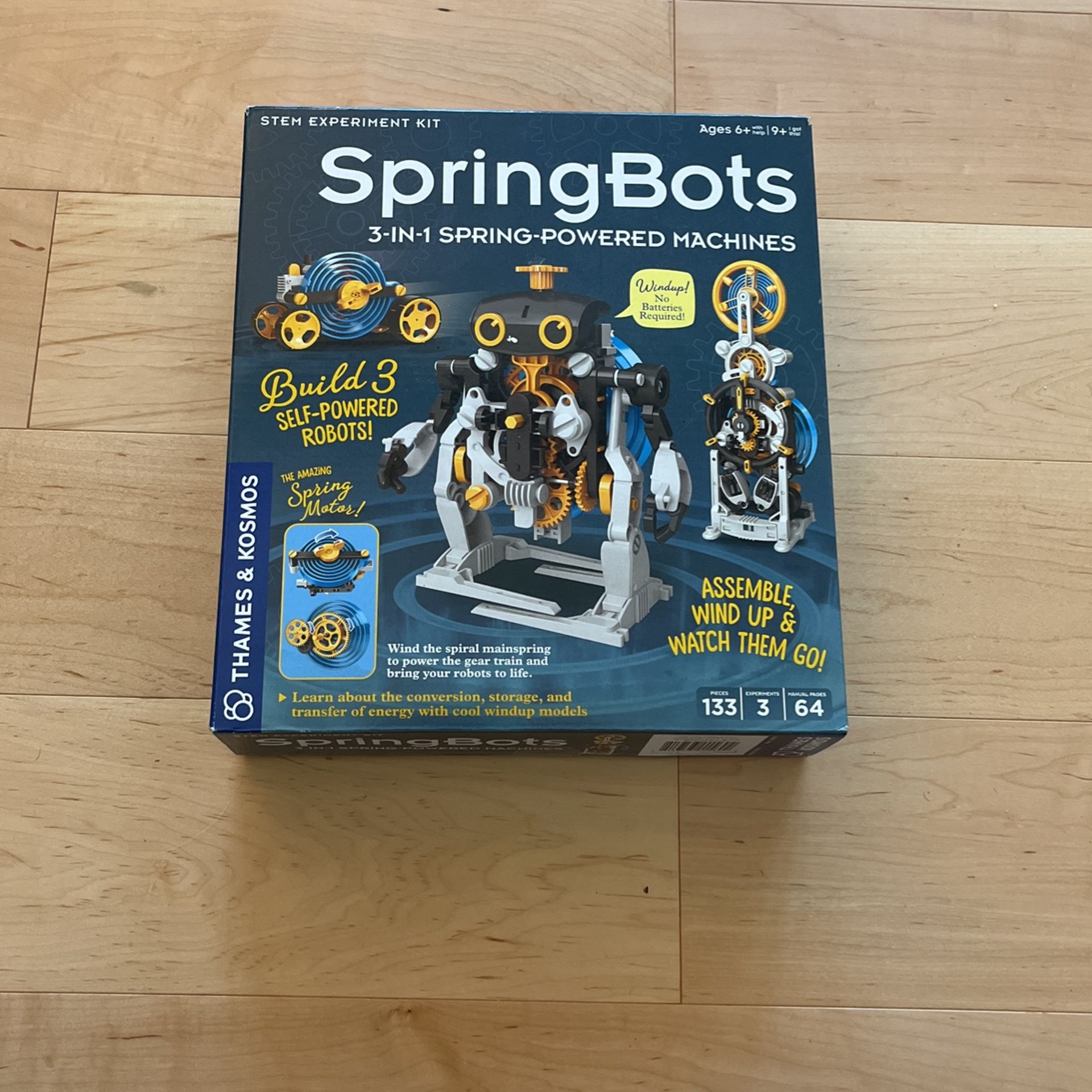 Spring Bot Stem Robot Building Kit