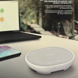 Motorola Bluetooth Speaker with Wireless Charging Pad. 