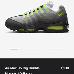 Nike Neon Men Size 9 In Hand