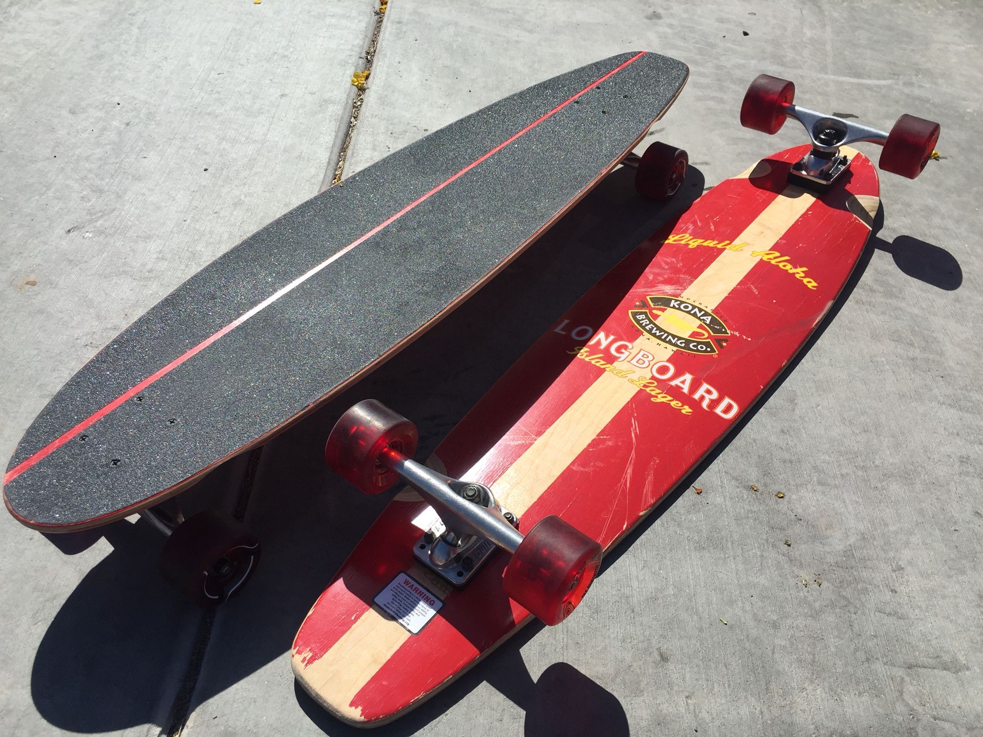 2 (TWO) KONA Longboard Island LagerBranded Skateboard for Sale in