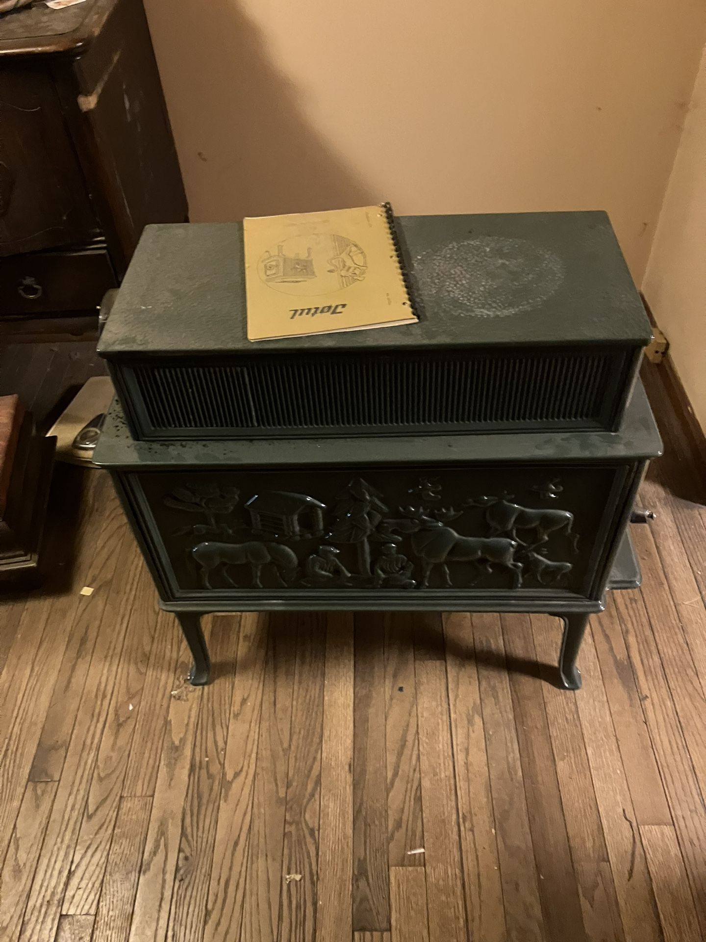 1974 Jotul Cast Iron Wood Burning Stove