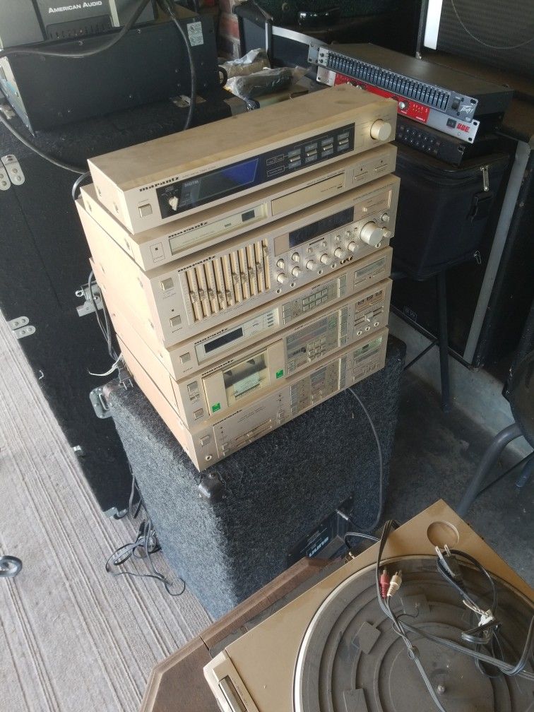 Marantz Silver Face 7 Piece Matching Set