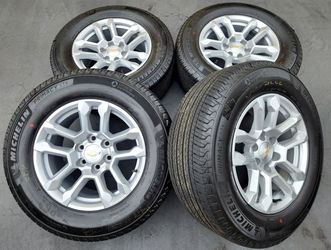 18" Chevy Silverado//Tahoe//1500 New Wheels and Tires