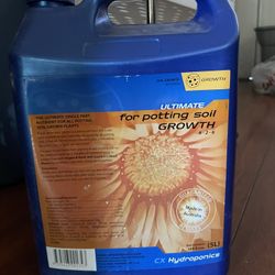 Potting Soil  Growth