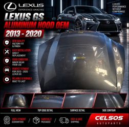 LEXUS GS ALUMINUM HOOD OEM  2013  -  2020