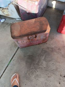 Vintage Coca cola chest