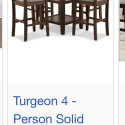 Dining Table And 4 Chairs